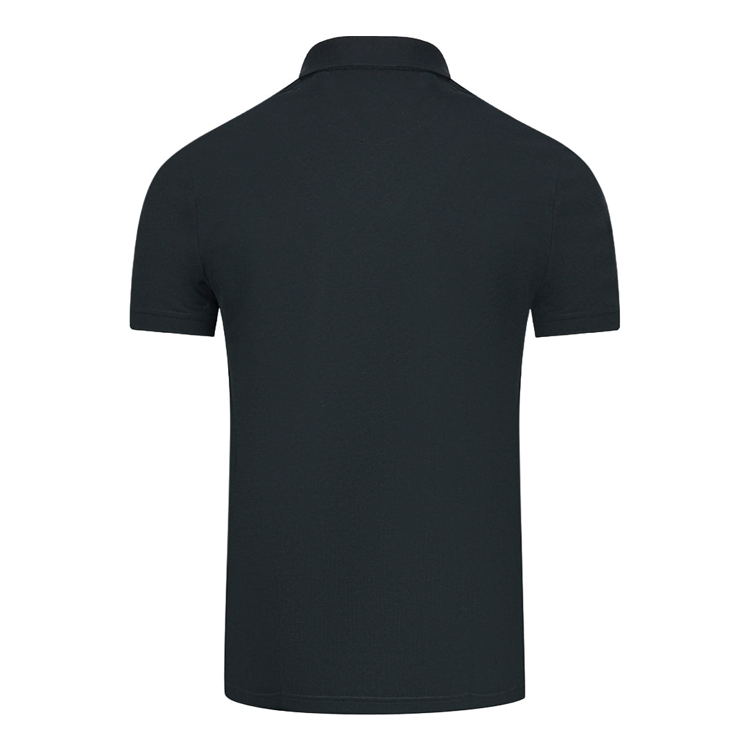 Lyle Scott True Black Short Sleeved Polo Shirt