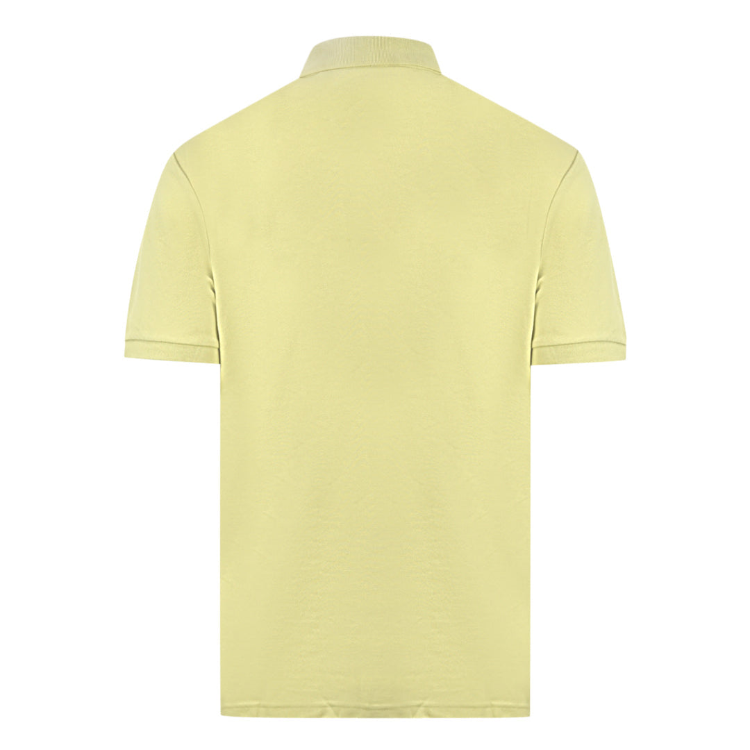 Lyle Scott Natural Green Plain Polo Shirt