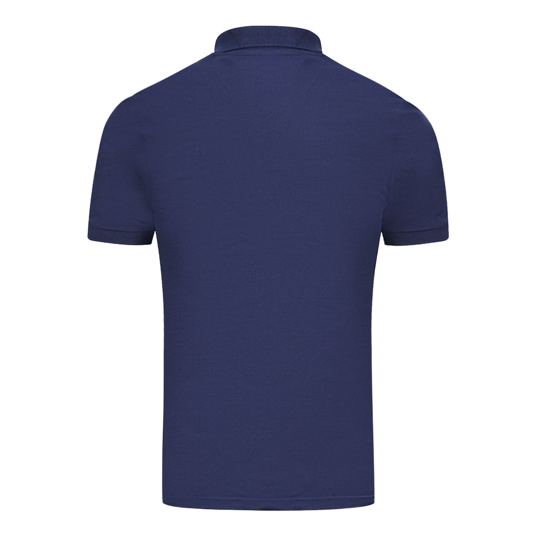 Lyle Scott Navy Blue Plain Polo Shirt