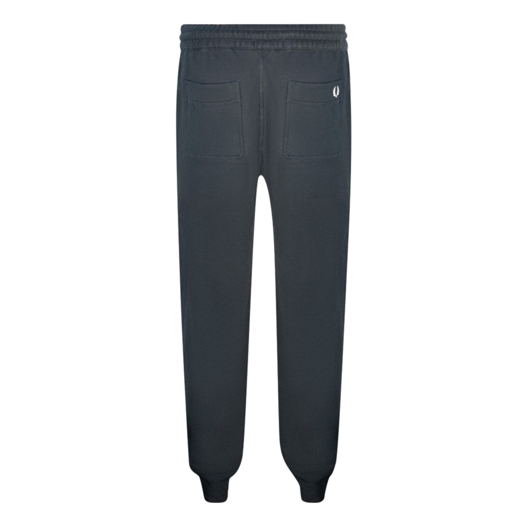 Fred Perry T7501 102 Loopback Black Sweat Pants T7501 102