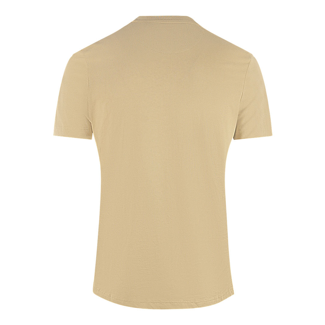Lyle Scott Chest Pocket Brand Logo Beige T Shirt