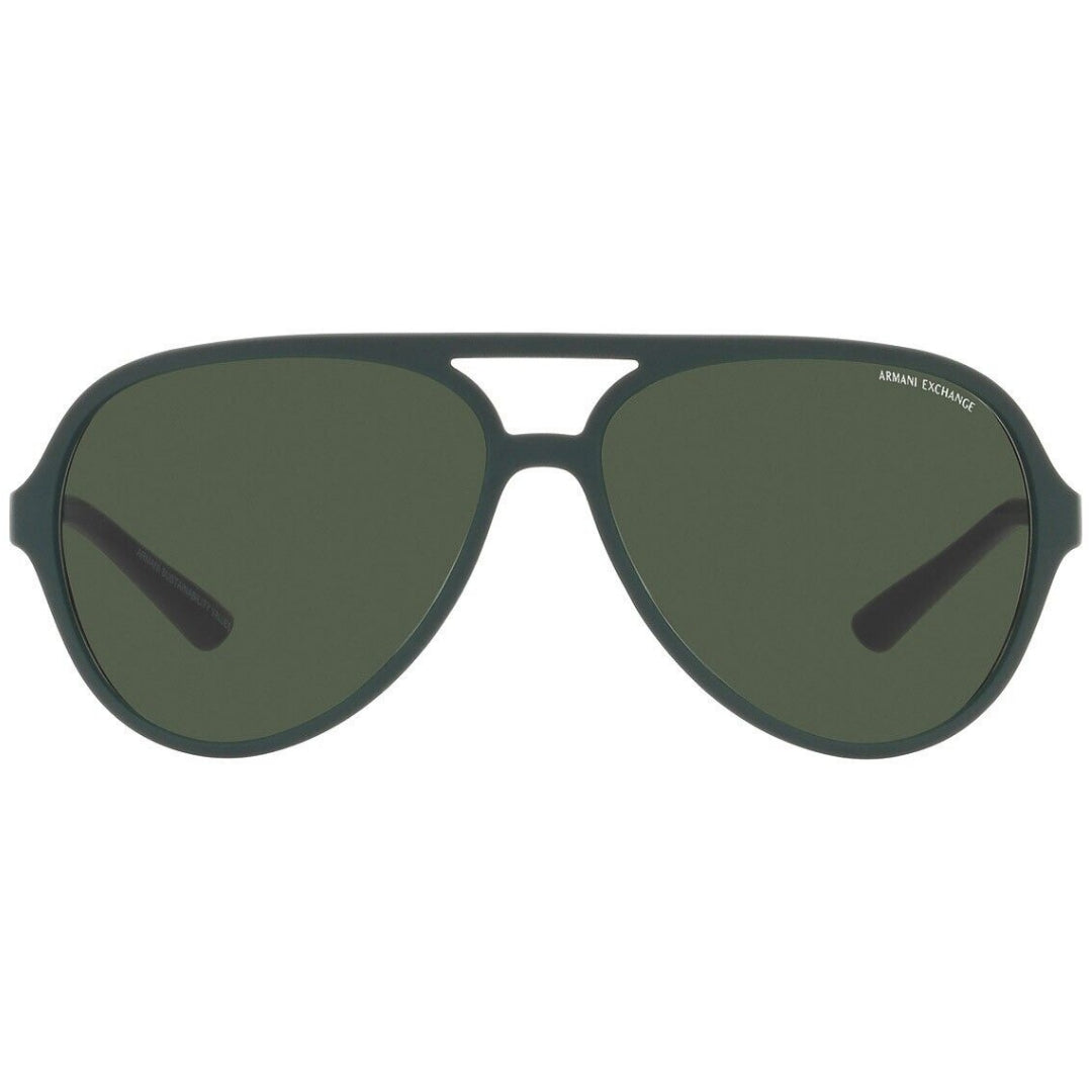 Armani Exchange Dark Green Sunglasses 0AX4133S 83109A - Style Centre Wholesale