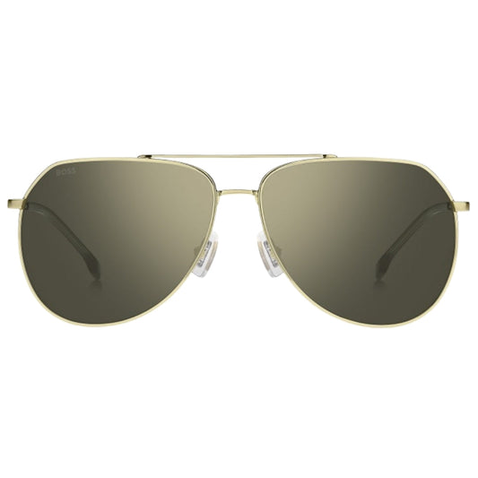 Hugo Boss Gold Antireflex Lens Gold Sunglasses One Size