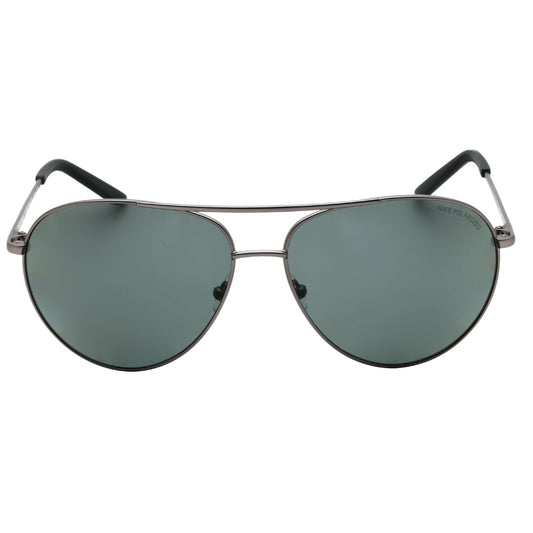 Nike NIKE CHANCE P DM1017 900 SATIN GUNMETAL/POLARIZED GREY Sunglasses One Size