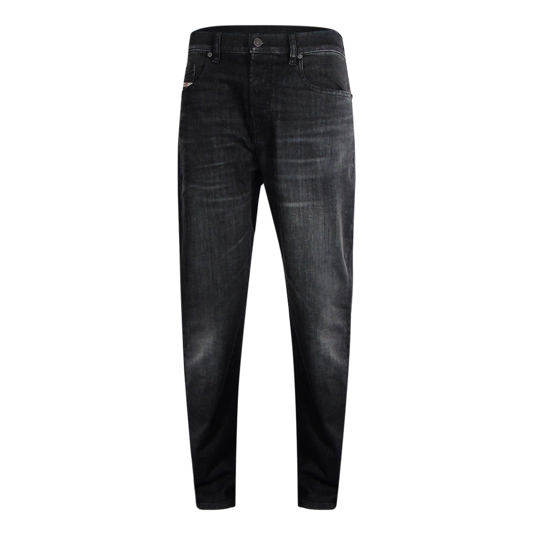 Diesel 1979 Sleeker Black Faded Denim Pants 1979 SLEENKER 0PFAS 02 - Style Centre Wholesale