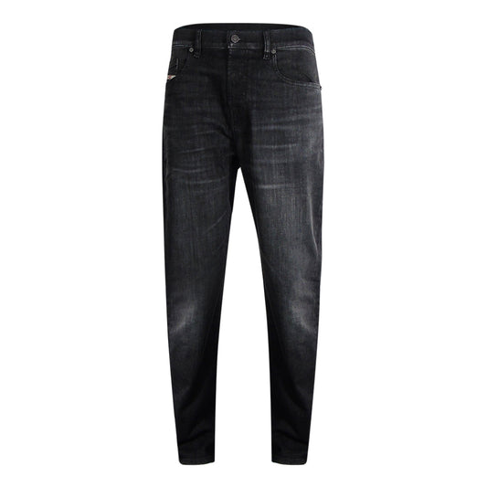 Diesel 1979 Sleeker Black Faded Denim Pants 1979 SLEENKER 0PFAS 02 - Style Centre Wholesale