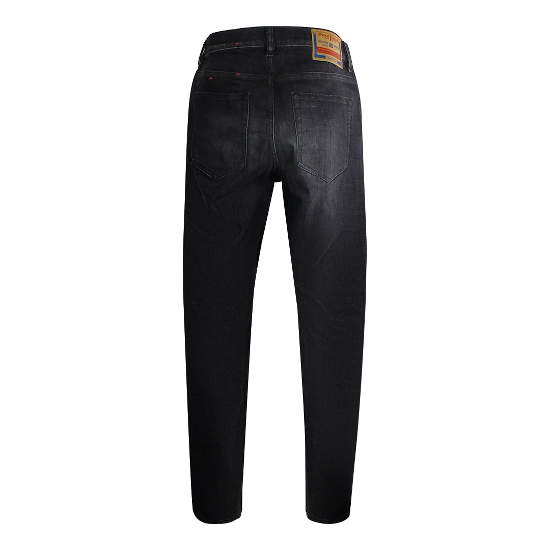 Diesel 1979 Sleeker Black Faded Denim Pants 1979 SLEENKER 0PFAS 02 - Style Centre Wholesale