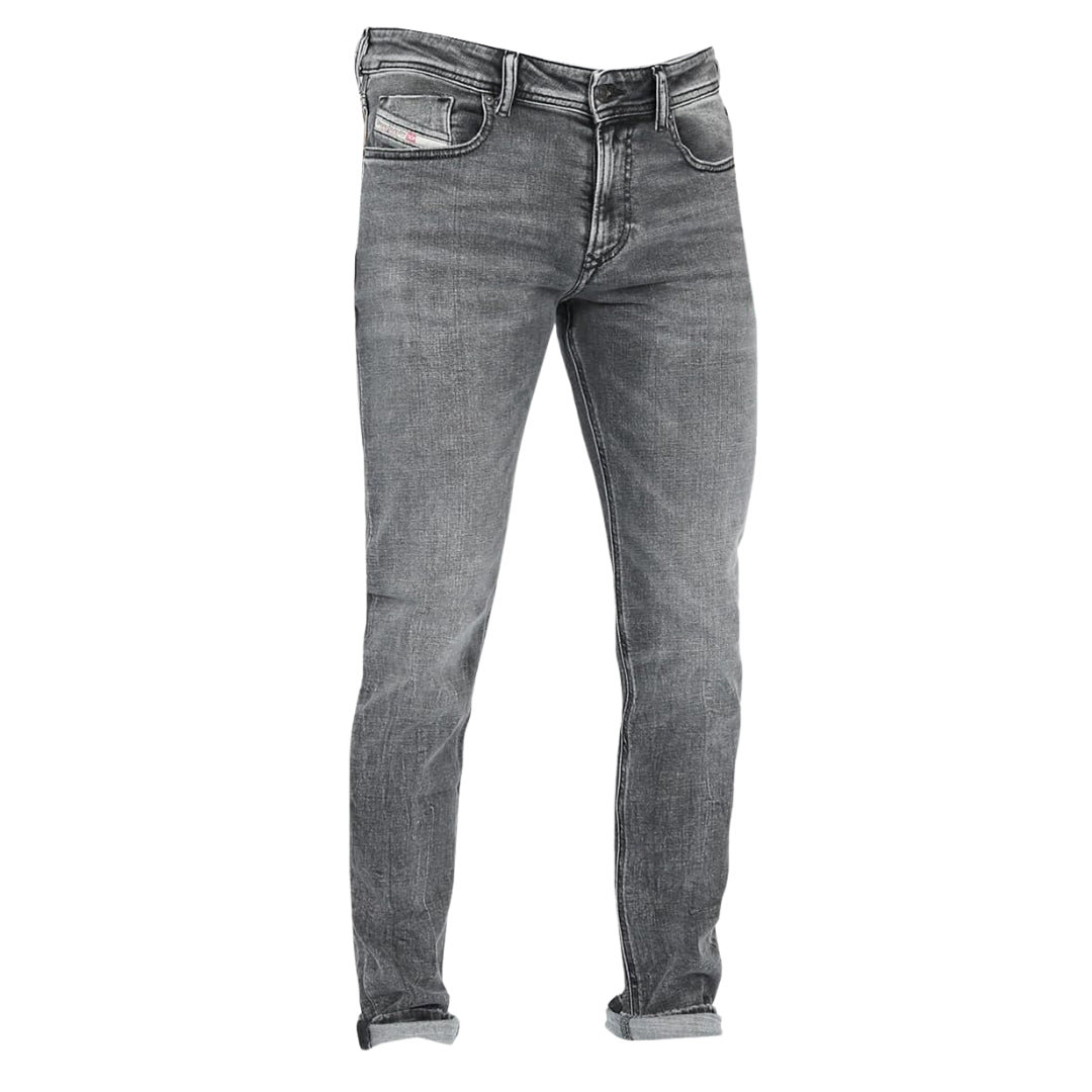 Diesel 1979 Sleeker Grey Denim Pants 1979 SLEENKER R9G26 02 - Style Centre Wholesale