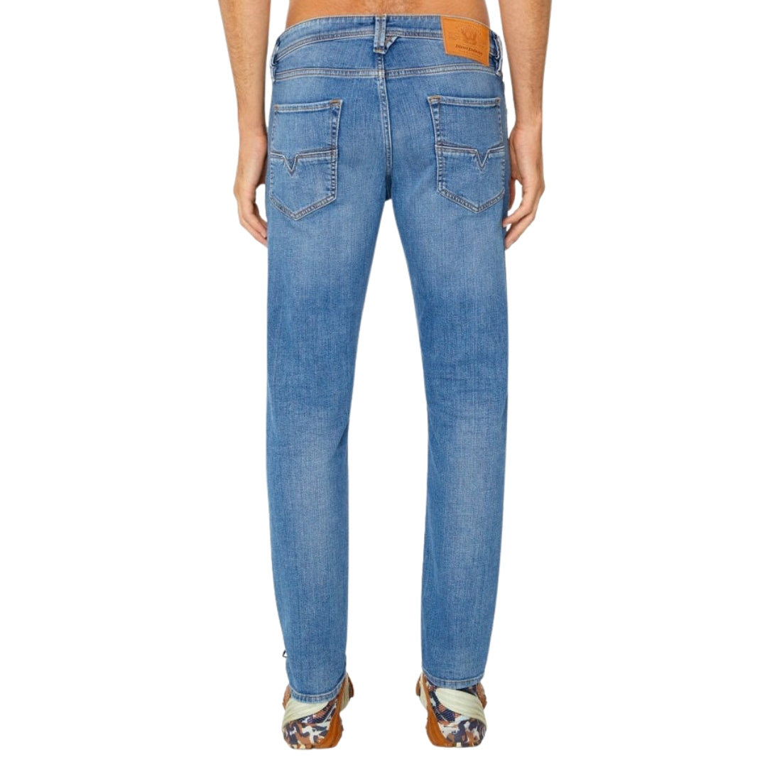 Diesel 1986 Larkee-Beex Blue Denim Pants 1986 LARKEE-BEEX 009ZR - Style Centre Wholesale