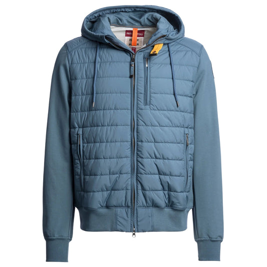 Parajumpers Ivor Marine Blue Zip Up Hooded Jacket