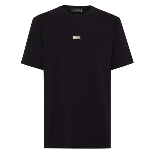 Dsquared2 S74Gd1429 D20020 900 Logo T Shirt Black
