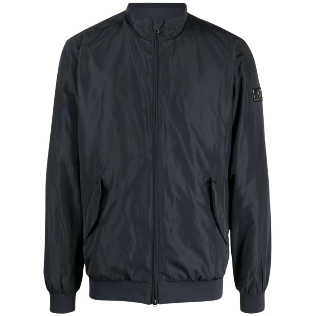 Ea7 3Rpb24 Pnt3Z 1578 Midnight Blue Bomber Jacket Mens - Style Centre Wholesale