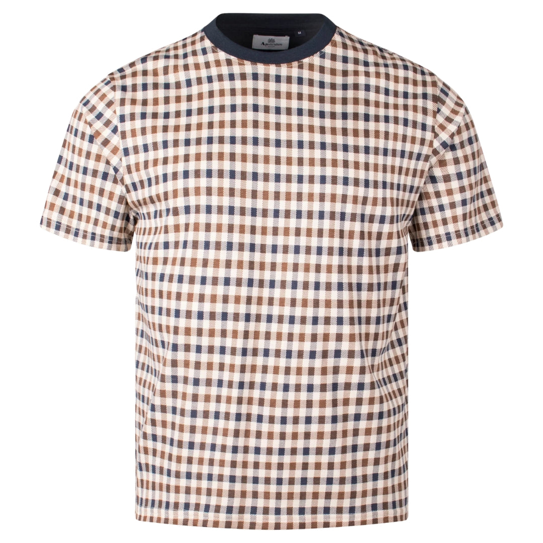 Aquascutum Iconic Check T Shirt
