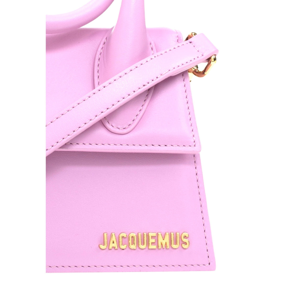 Jacquemus Le Chiquito Noeud Light Pink 213BA005-3060-410 PINK BAGS Womens One Size
