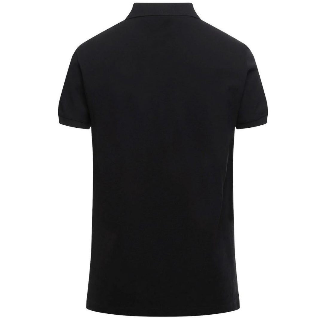 Diesel T Weet Spilt Black Polo Shirt - Style Centre Wholesale