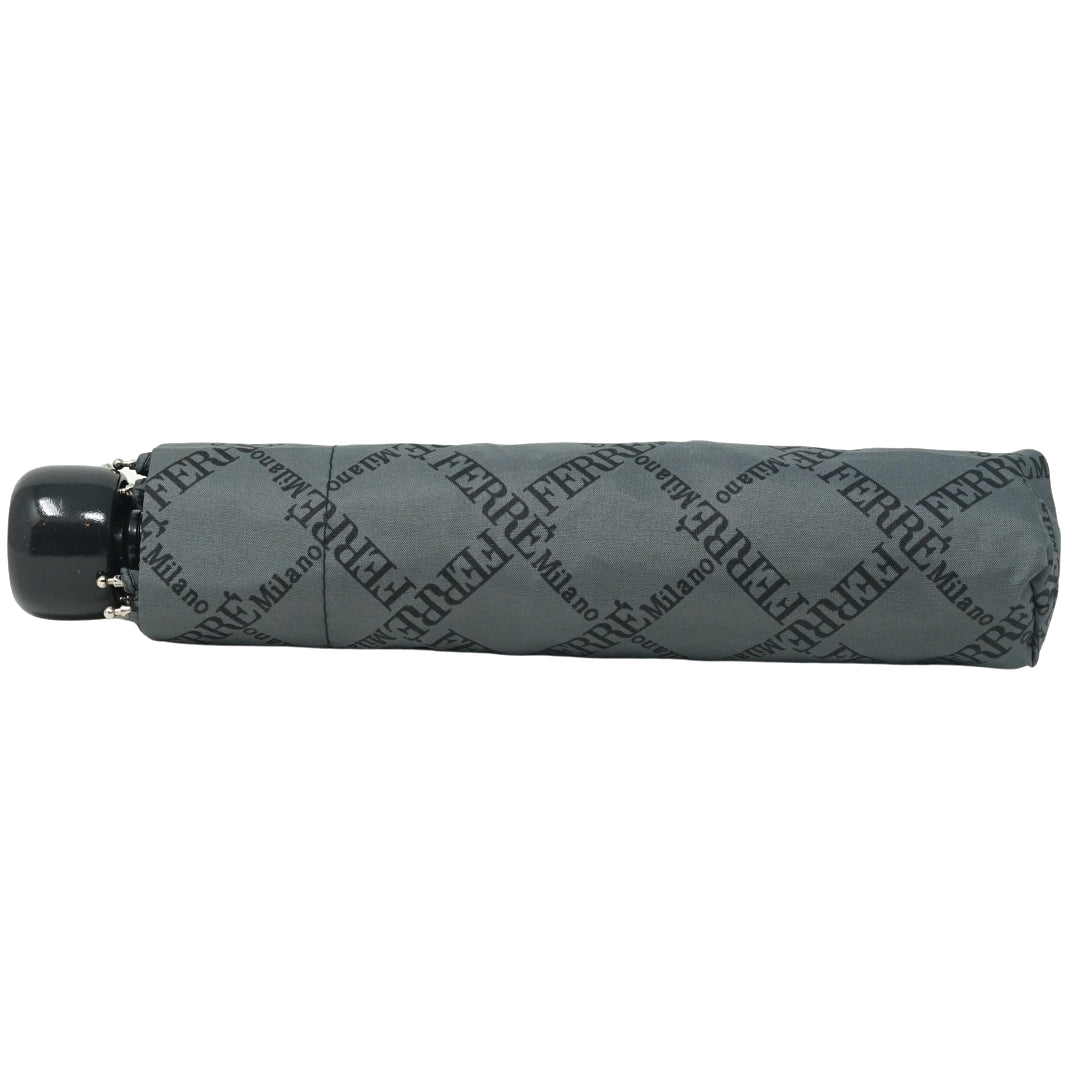 Ferre All Over Branding Grey Umberella - Style Centre Wholesale
