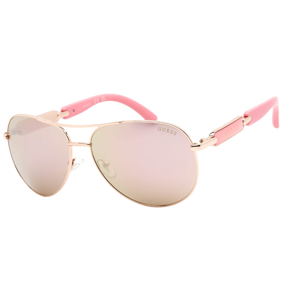 Guess Bold Arms Rose Gold Sunglasses One Size