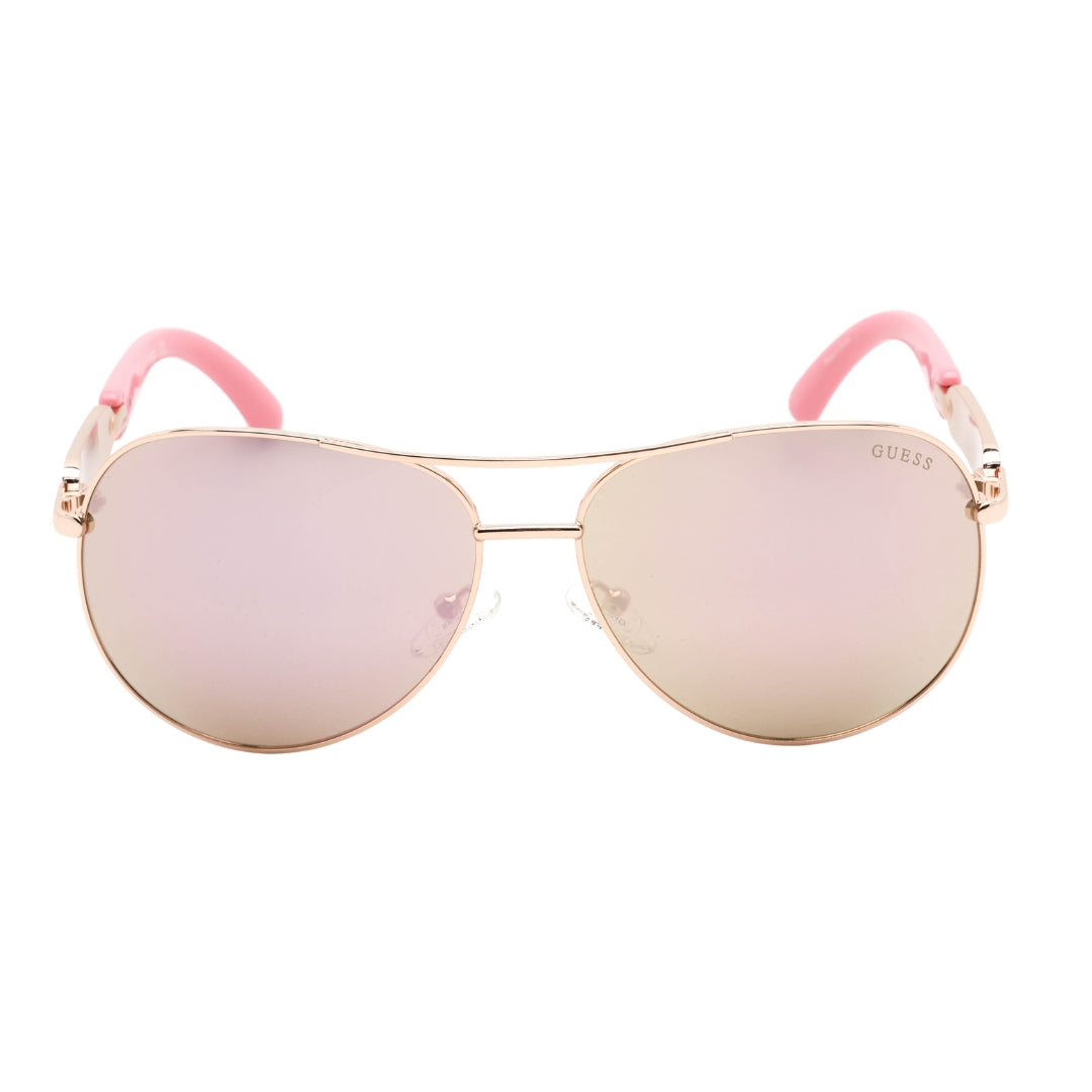 Guess Bold Arms Rose Gold Sunglasses One Size