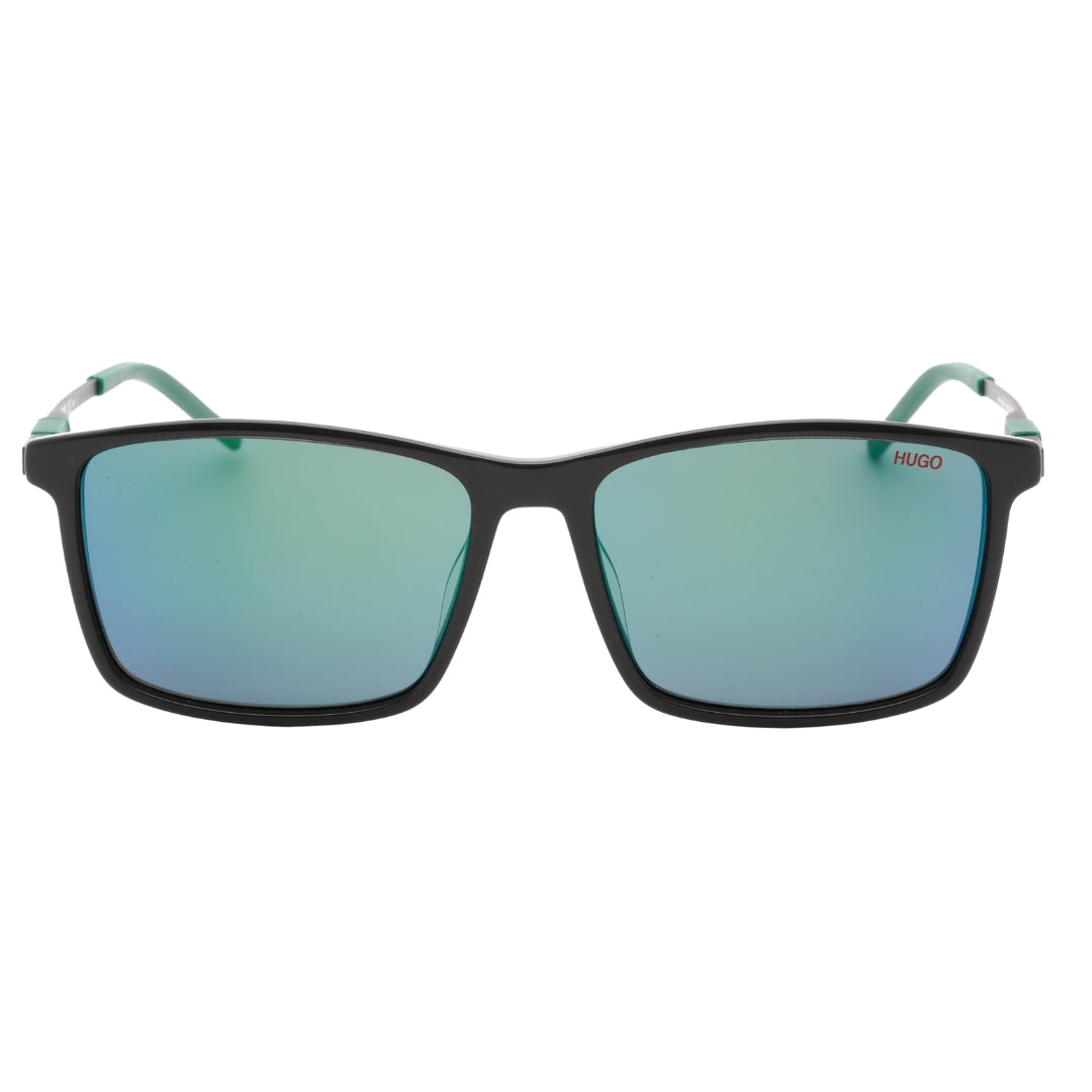 HUGO HG 1099/S 03U5 Z9 GREY GREEN/GREEN MULTILAYER Sunglasses One Size