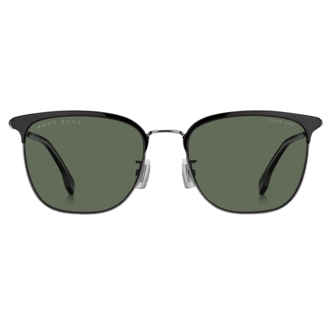 Hugo Boss Green PZ Lensed Black Dark Ruthenium Frame Sunglasses BOSS 1285 FK 0ANS UC