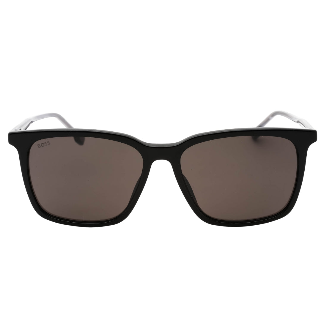 Hugo Boss Grey Lens Black Sunglasses One Size