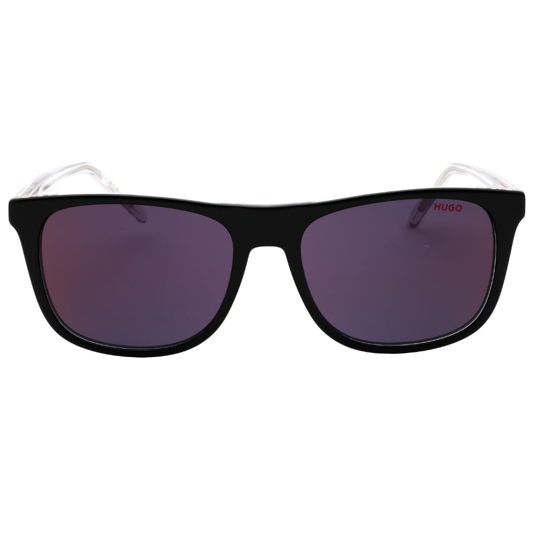 HUGO Sunglasses HG 1194/S 07C5 AO BLACK CRY/RED SP 56X17X145 One Size