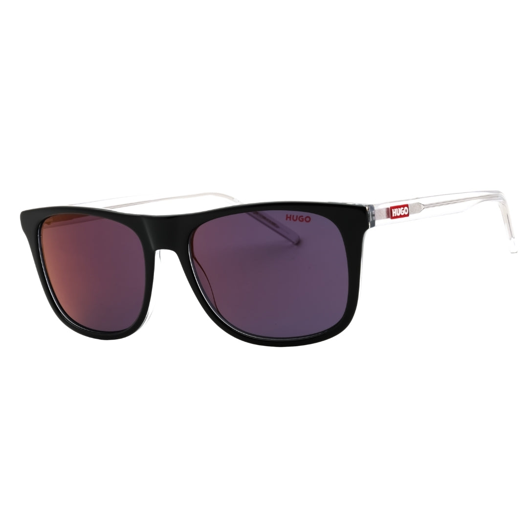 HUGO Sunglasses HG 1194/S 07C5 AO BLACK CRY/RED SP 56X17X145 One Size