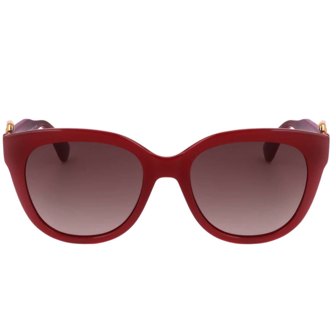 Moschino BrownF Lens Red Buckled Legs Sunglasses MOS143 0C9A HA