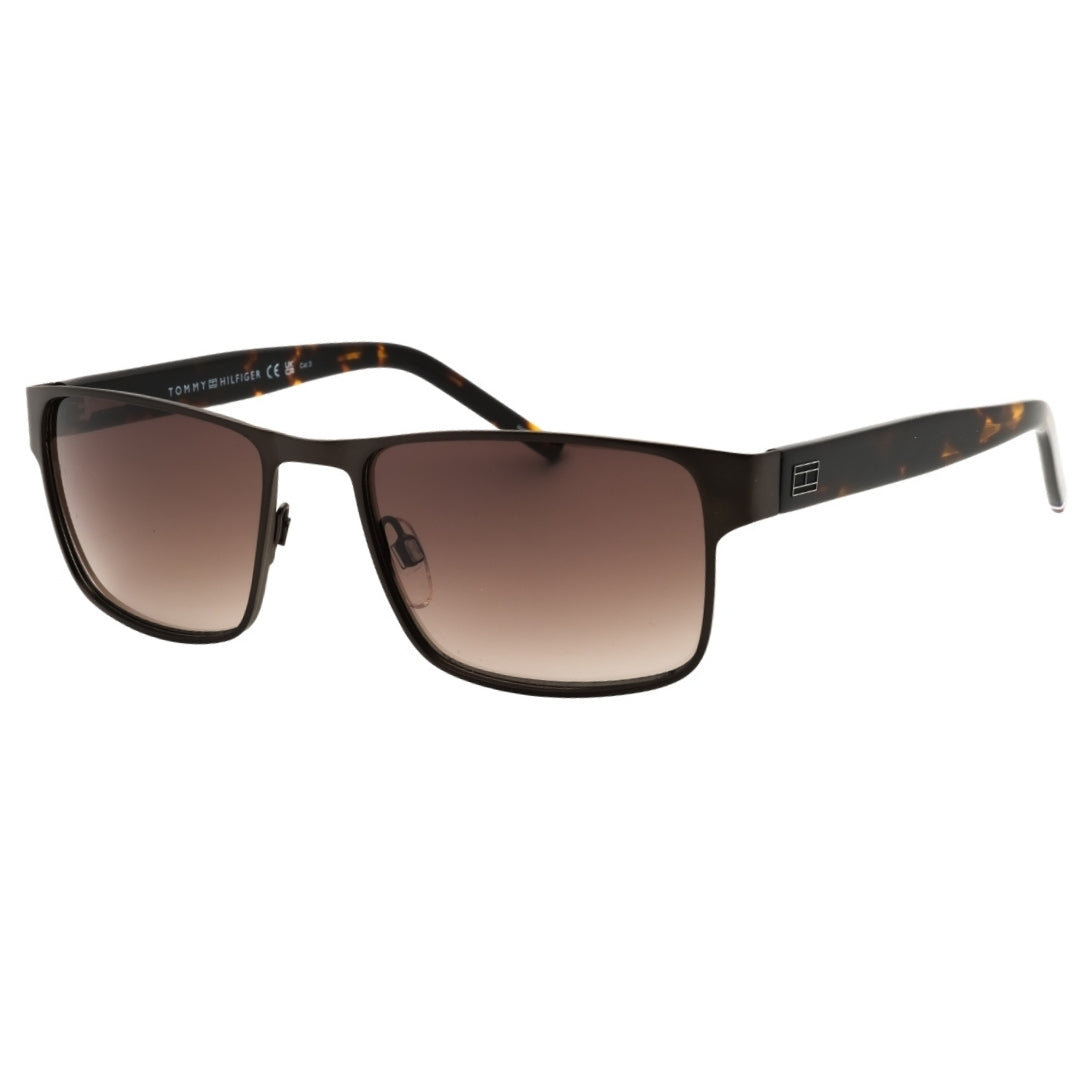 Tommy Hilfiger TH 1974/S SVK Dark Grey/Havana/Brown Gradient Lens Sunglasses  57X19X140 One Size