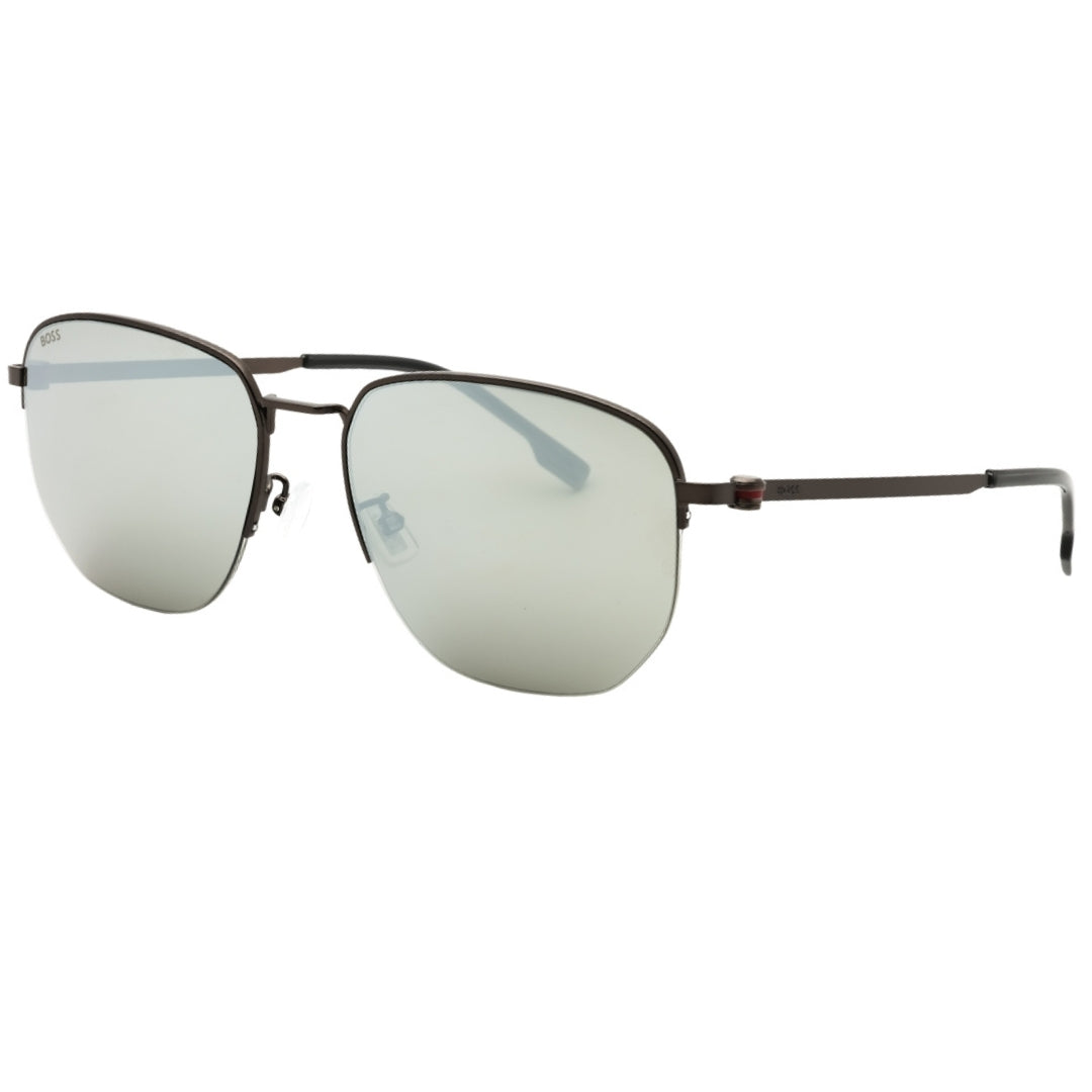 Hugo Boss BOSS 1538/F/SK 0R80 T4 MTDK RUTH/SILVER SP Sunglasses Male 57X18X145 One Size