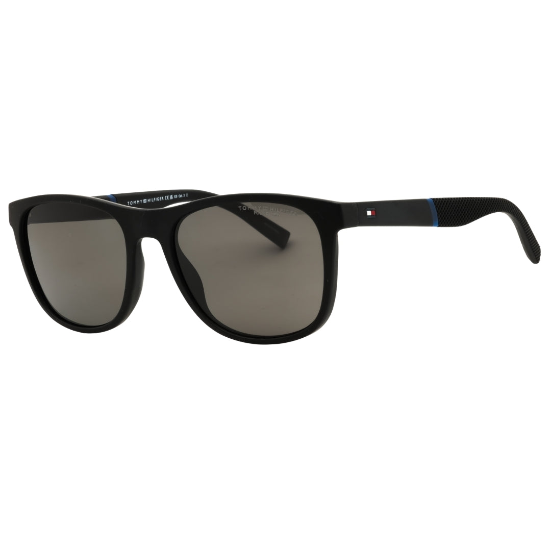 Tommy Hilfiger TH 2042/S 0003 m MATTT BLACK/GREY PZ Sunglasses  54X18X145 One Size