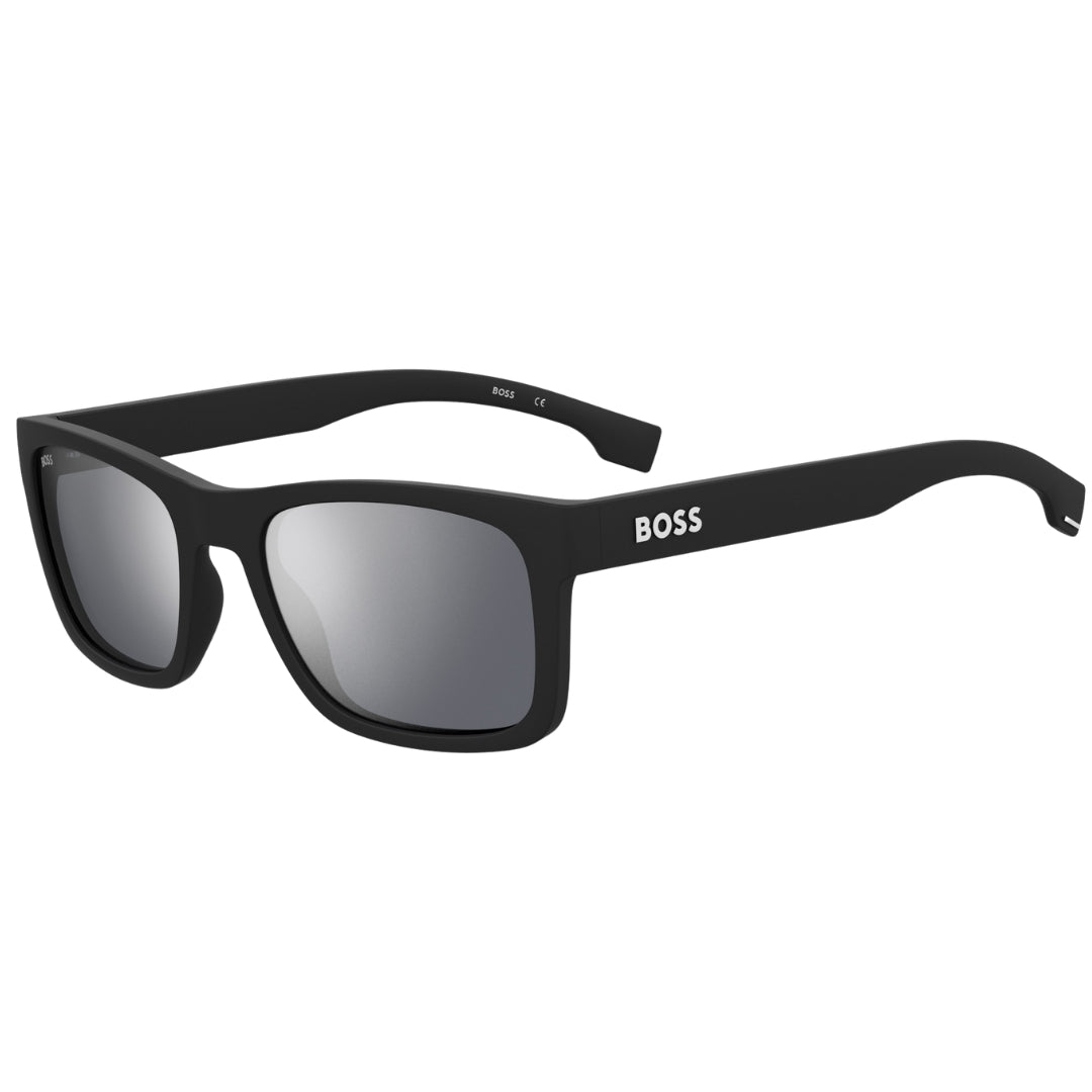 Hugo Boss SilverP Lensed Matte Black Framed Sunglasses BOSS 1569 0003 T4