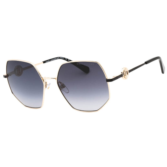 Marc Jacob Womens Grey Lens Gold Sunglasses One Size