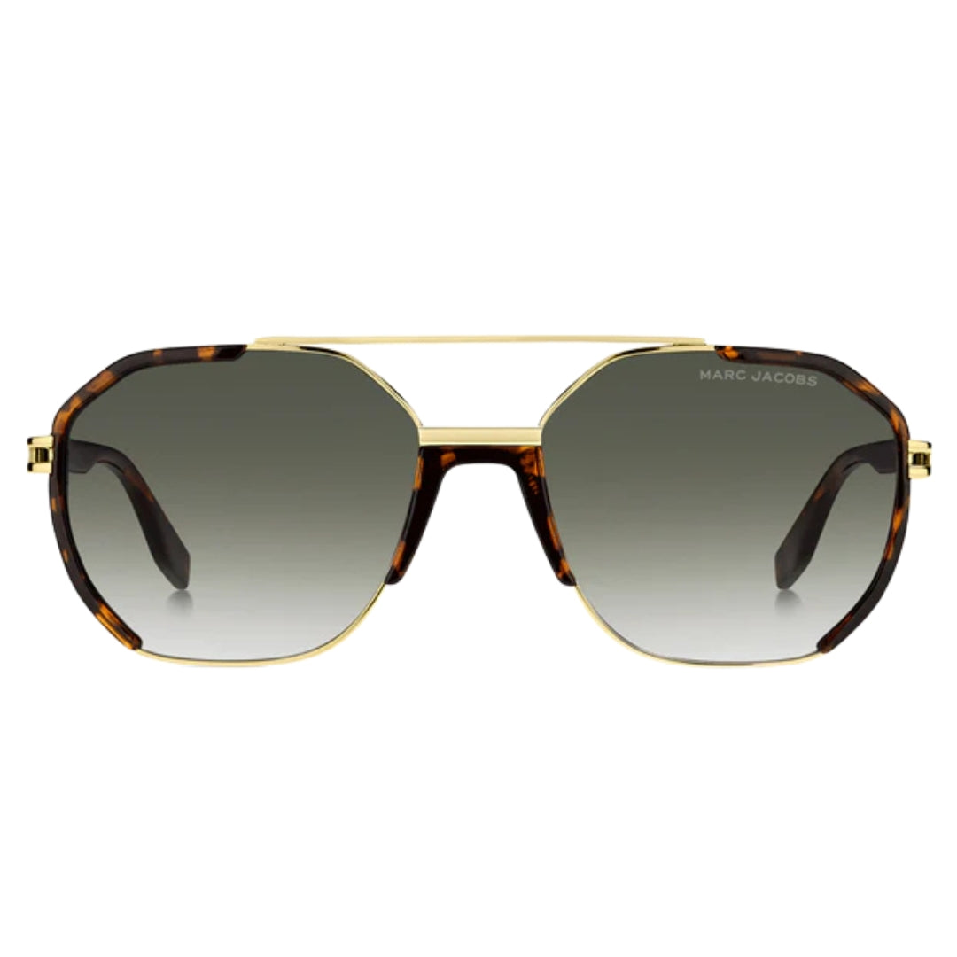 Marc Jacobs Havana/Gold Frame Brown Gradient Lens Sunglasses MARC 749 006J 9K