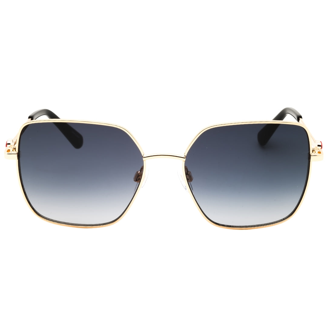 Moschino Love Mol075/S 0000 9O Rose Gold/Dark Grey Sf Sunglasses 56X17X140 One Size