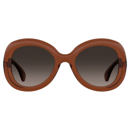 Moschino BrownF Lens Brown Rounded Sunglasses MOS162 009Q HA