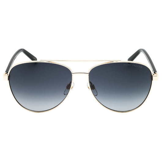 Marc Jacobs Marc 760/S 0Rhl 9O Gold/Black/Dark Grey Gradient Sunglasses Female One Size