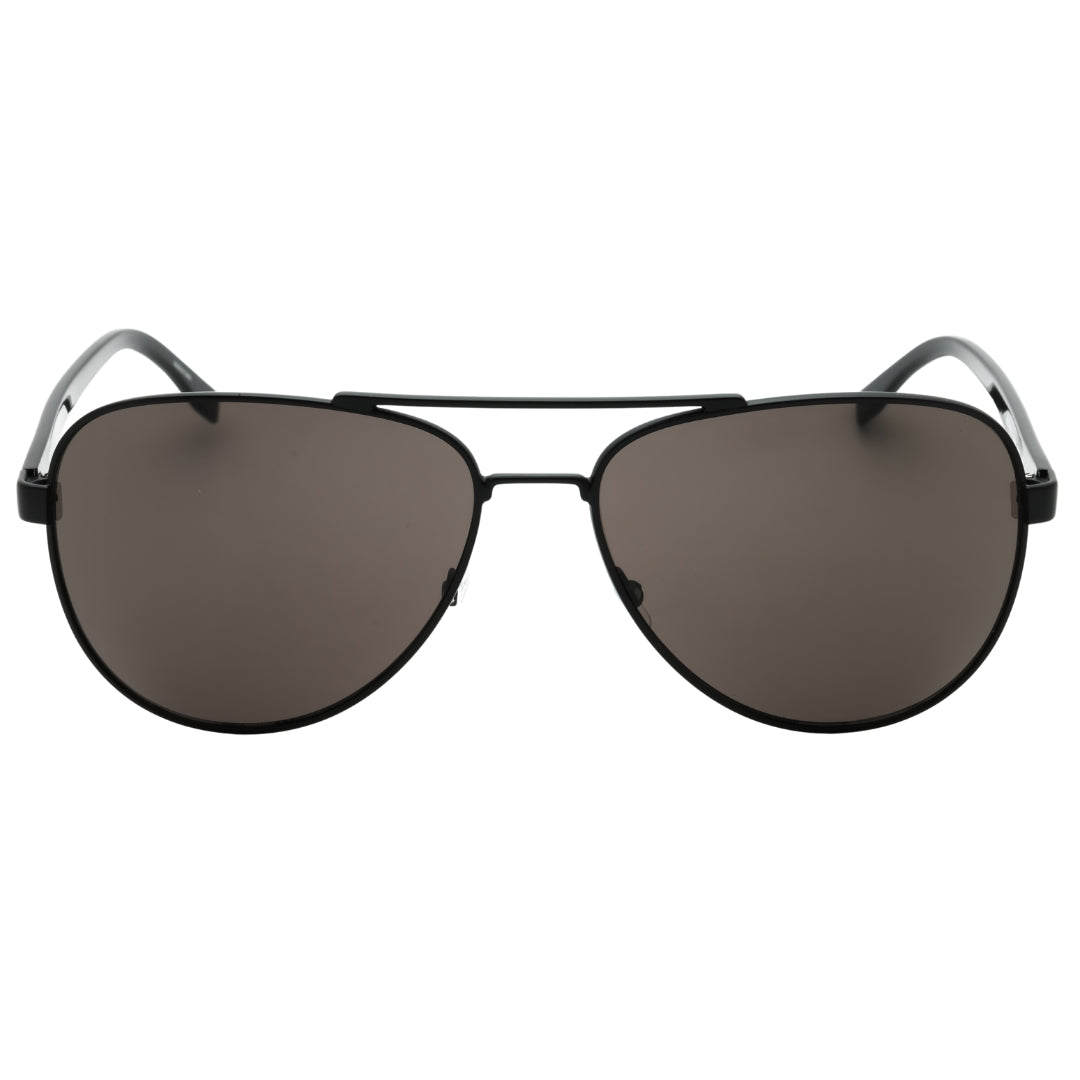 Hugo Boss 0761/S 010G 00 Matte Black Black (NR brown gray lens) Sunglasses Male One Size