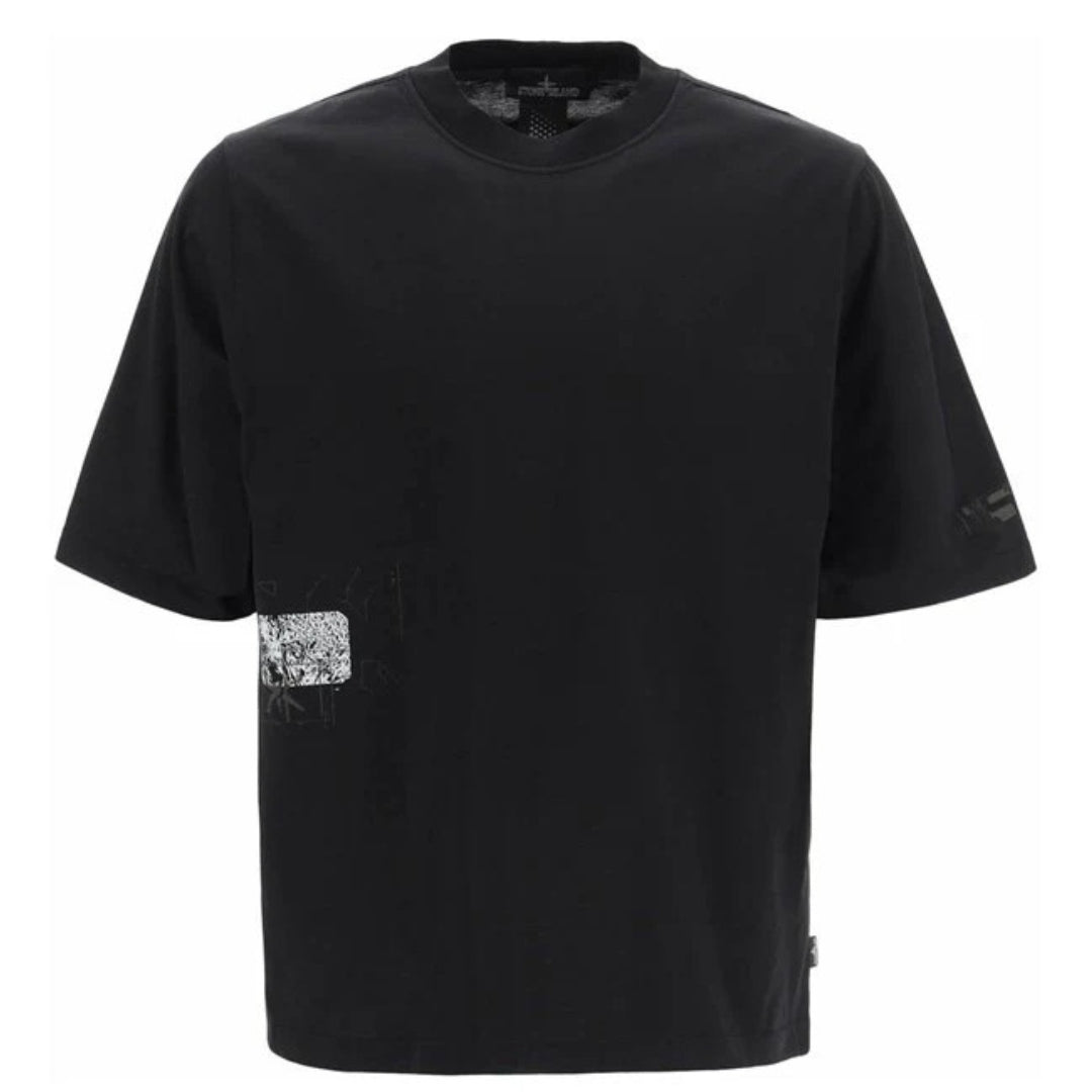 Stone Island Mens T-Shirt 77192011B V0029 Black