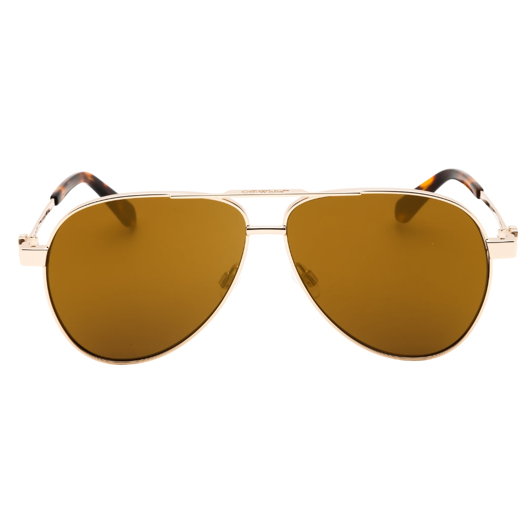 Off-White Ruston 7676 Gold / Gold Mirror Sunglasses One Size