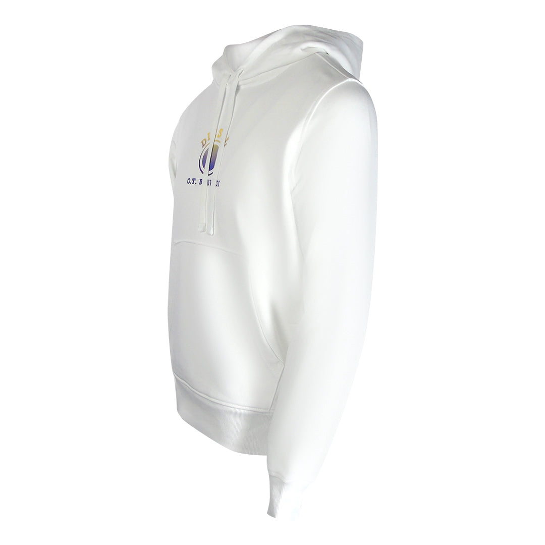 Diesel S-GINN-HOOD 5-E FELPA RIAJH 100 White Hoodie M S