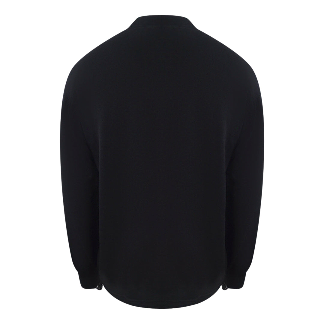 Ice Iceberg S1M-E01163419000 Black Crewneck Jumper Mens S