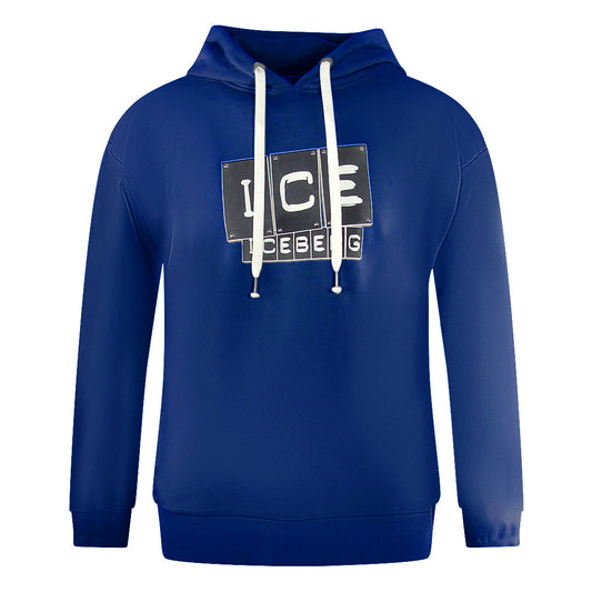 Ice Iceberg S1M-E06163416677 Blue Hoodie Mens L