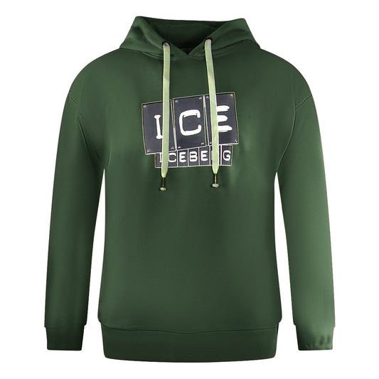 Ice Iceberg S1M-E06163415334 Green Hoodie Mens M