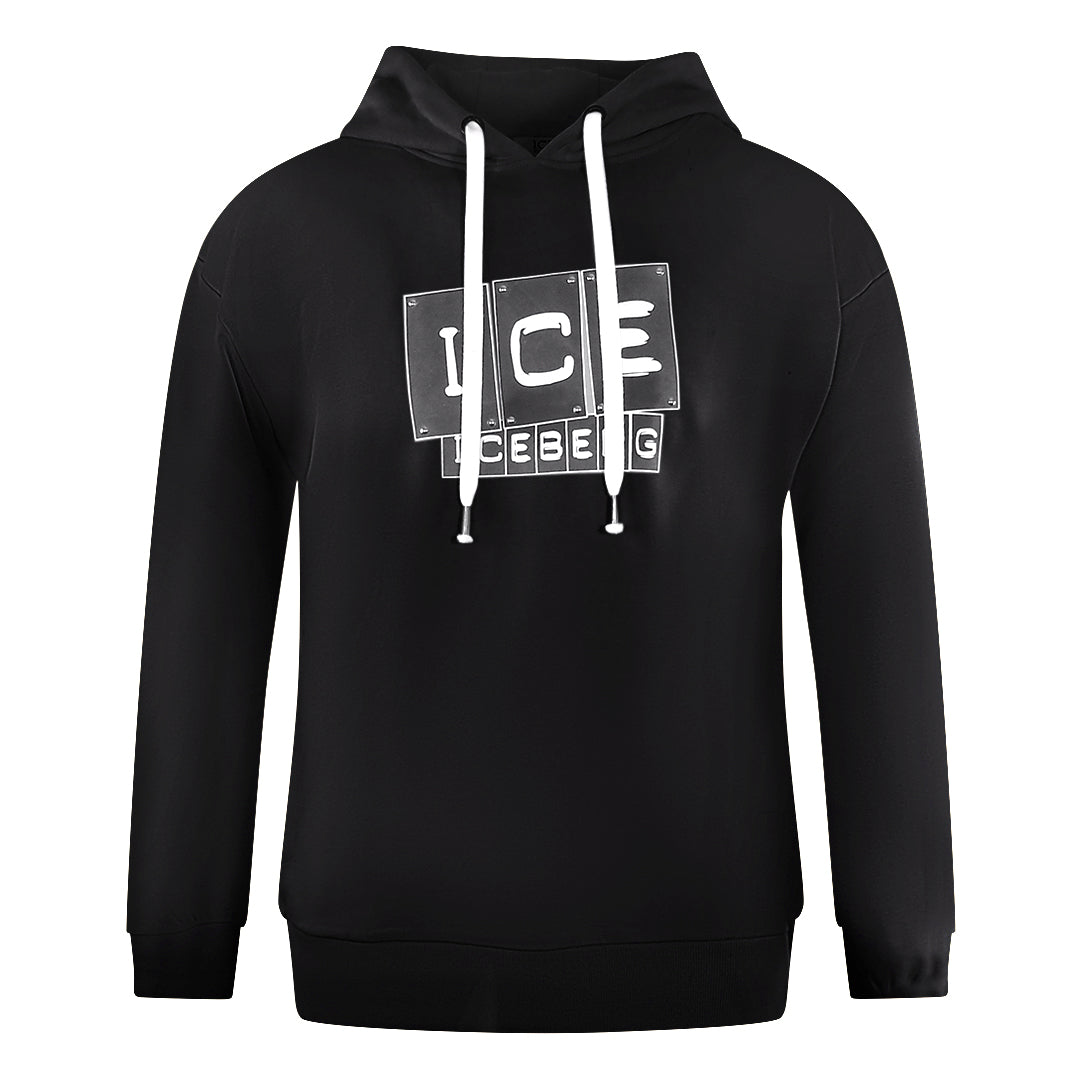 Ice Iceberg S1M-E06163419000 Black Hoodie Mens M