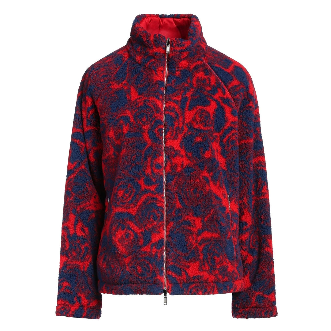 BURBERRY 8077130 Burberry Reversible Rose Fleece Jacket Jacket Red JACKET MALE M