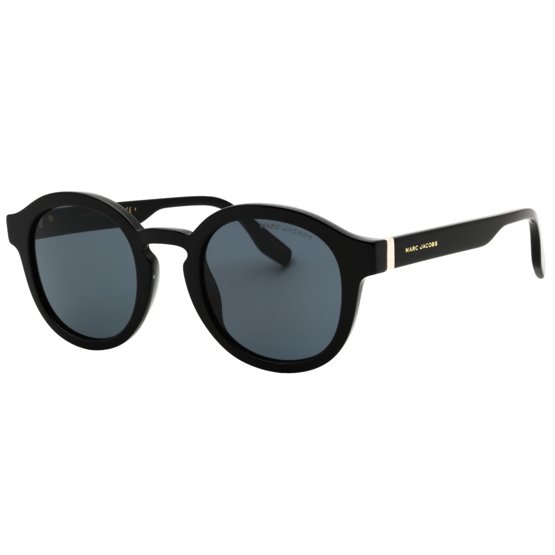 Marc Jacobs Black Round Lens Sunglasses One Size
