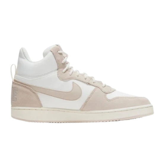 NIKE 844907 101 Nike Court Borough Mid Prem  WHITE/BEIGE TRAINER WOMEN UK 3