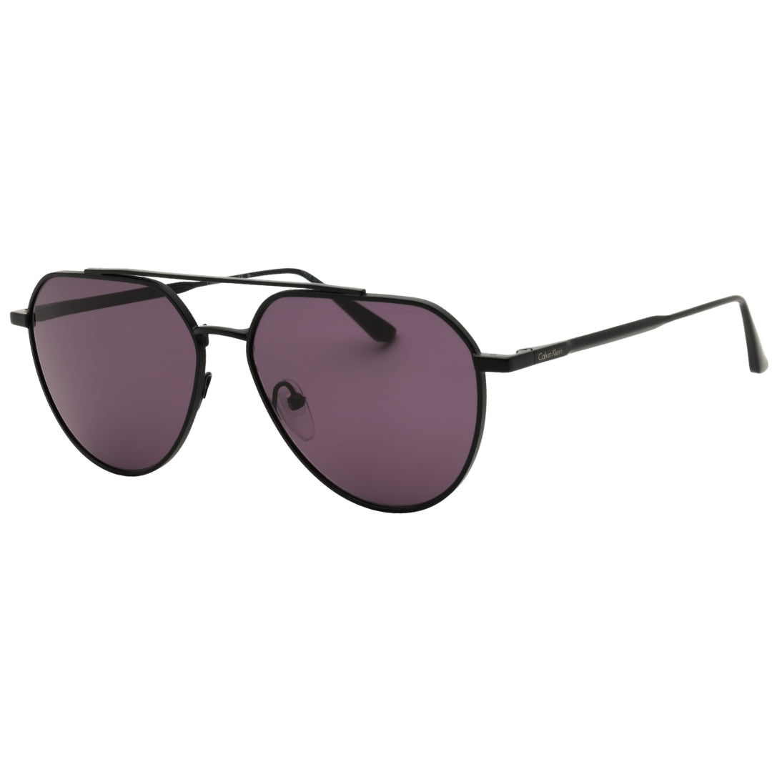 Calvin Klein Ck24100S 002 Matte Black/Dark Grey Sunglasses 57X15X145 One Size