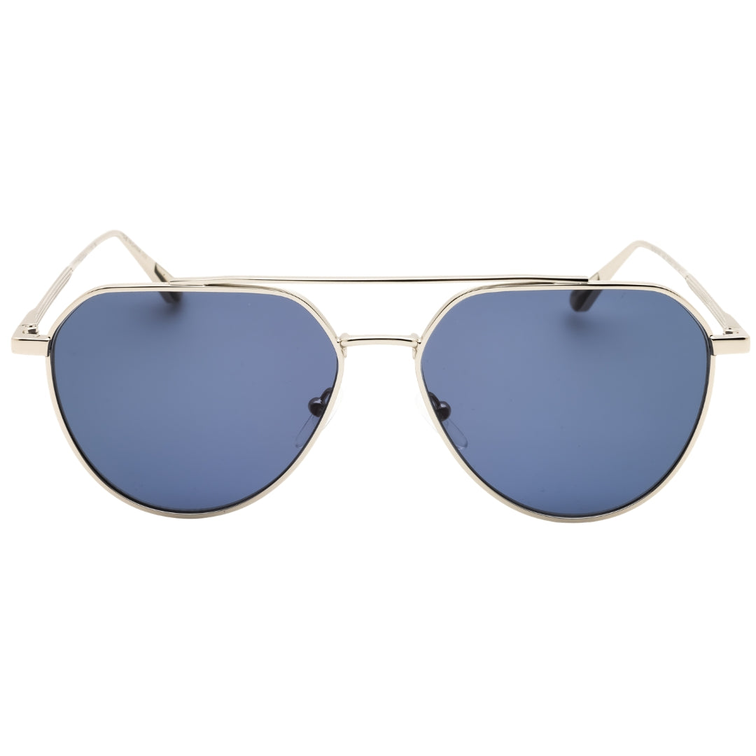 Calvin Klein Ck24100S 045 Silver/Blue Sunglasses 57X15X145 One Size